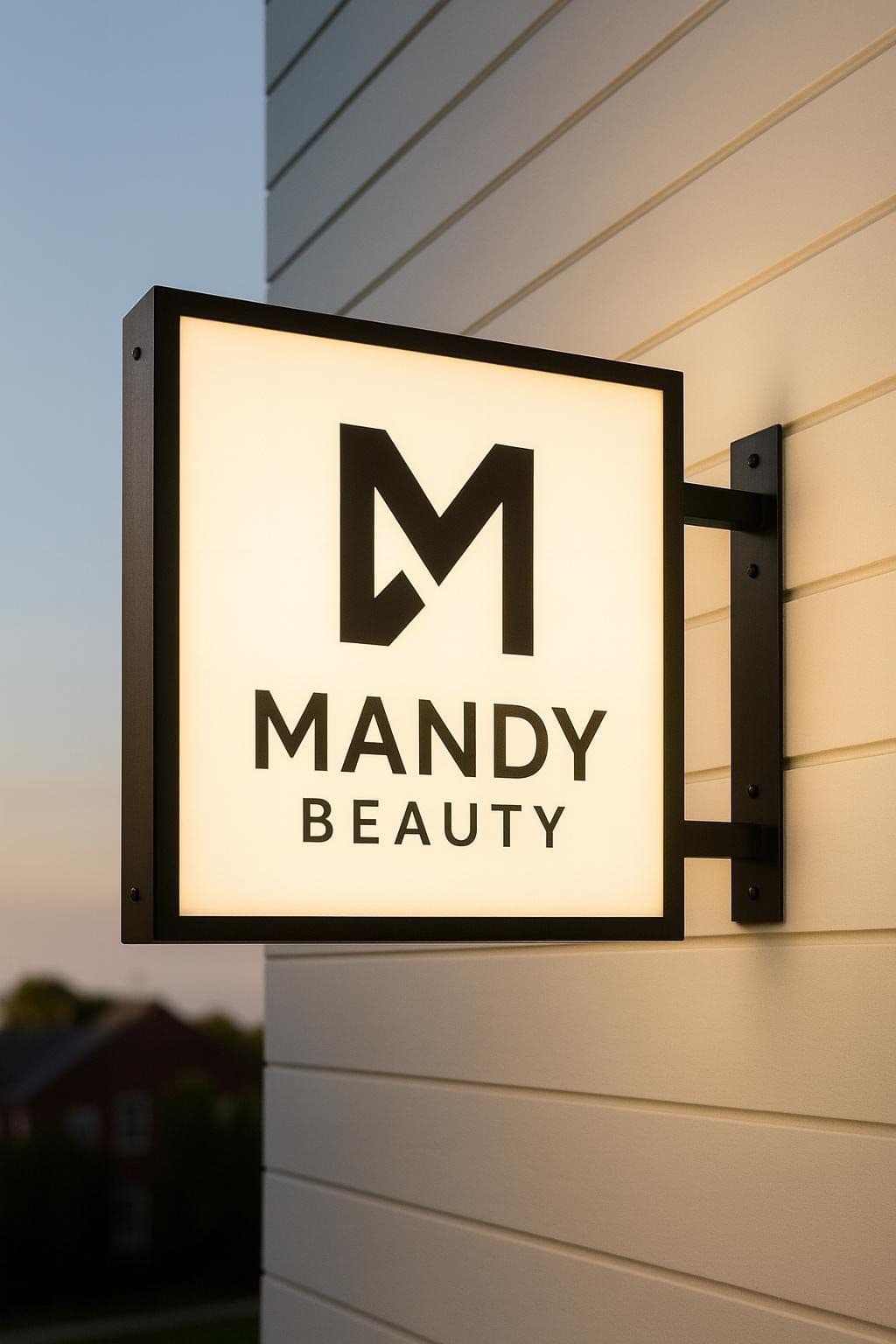 Enseigne lumineuse Mandy Beauty
